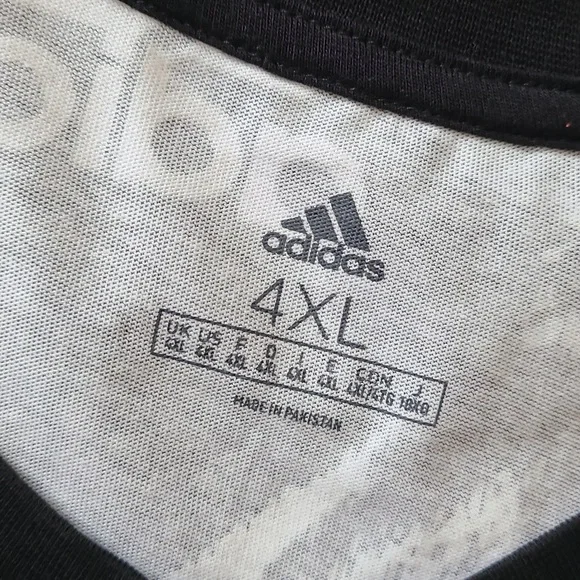 Adidas 4XL Cotton Love Printed Tee - Picture 3 of 5